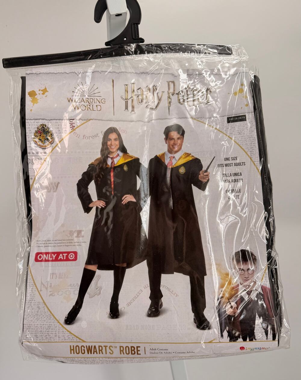 Harry Potter Wizarding World Hogwarts Robe Adult One Size Costume Target NIP